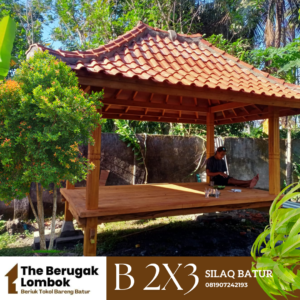 Berugak Sekepat Ukuran 2 x 3